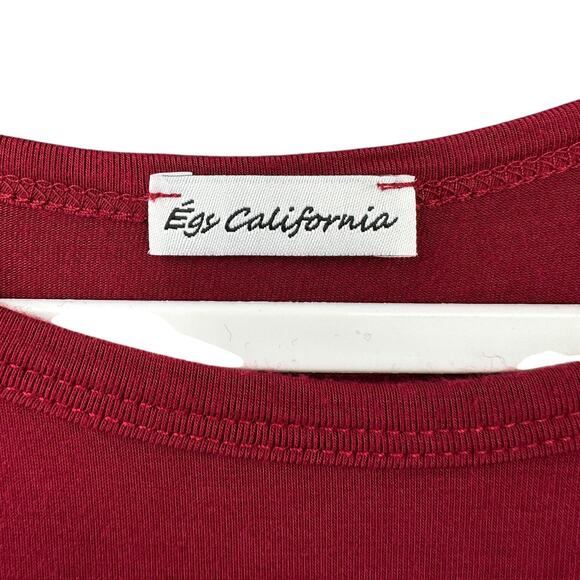 Égs California Multicolor Mixed Media Patchwork Striped Tunic Blouse X Large - Picture 3 of 6